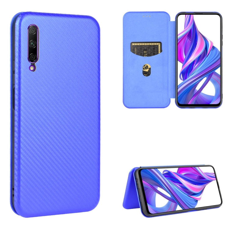 Carbon Fiber Texture Magnetic Horizontal Flip TPU + PC + PU Leather Case with Card Slot, For Huawei Honor 9X Lite, For Huawei Honor 30 Youth, For Huawei Y5p / Honor 9S, For Huawei Honor 9X Pro, For Huawei Honor 30 Pro, For Huawei Honor 30S�������������...