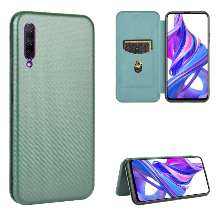 Carbon Fiber Texture Magnetic Horizontal Flip TPU + PC + PU Leather Case with Card Slot, For Huawei Honor 9X Lite, For Huawei Honor 30 Youth, For Huawei Y5p / Honor 9S, For Huawei Honor 9X Pro, For Huawei Honor 30 Pro, For Huawei Honor 30S�������������...
