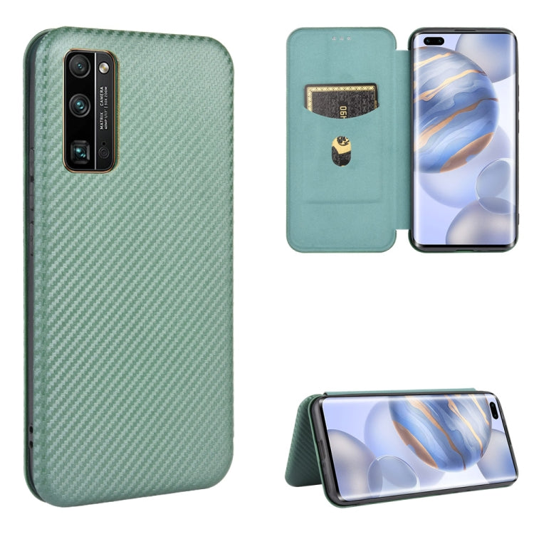 Carbon Fiber Texture Magnetic Horizontal Flip TPU + PC + PU Leather Case with Card Slot, For Huawei Honor 9X Lite, For Huawei Honor 30 Youth, For Huawei Y5p / Honor 9S, For Huawei Honor 9X Pro, For Huawei Honor 30 Pro, For Huawei Honor 30S�������������...