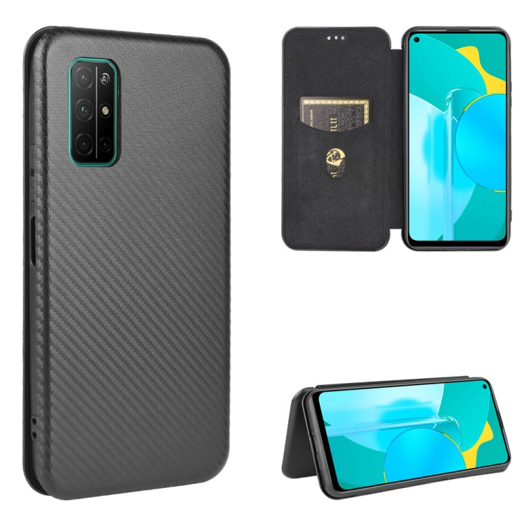 Carbon Fiber Texture Magnetic Horizontal Flip TPU + PC + PU Leather Case with Card Slot, For Huawei Honor 9X Lite, For Huawei Honor 30 Youth, For Huawei Y5p / Honor 9S, For Huawei Honor 9X Pro, For Huawei Honor 30 Pro, For Huawei Honor 30S�������������...