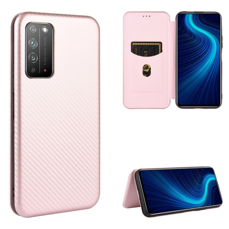 Carbon Fiber Texture Magnetic Horizontal Flip TPU + PC + PU Leather Case with Card Slot, For Huawei Honor 9X Lite, For Huawei Honor 30 Youth, For Huawei Y5p / Honor 9S, For Huawei Honor 9X Pro, For Huawei Honor 30 Pro, For Huawei Honor 30S�������������...