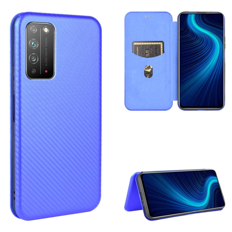 Carbon Fiber Texture Magnetic Horizontal Flip TPU + PC + PU Leather Case with Card Slot, For Huawei Honor 9X Lite, For Huawei Honor 30 Youth, For Huawei Y5p / Honor 9S, For Huawei Honor 9X Pro, For Huawei Honor 30 Pro, For Huawei Honor 30S�������������...
