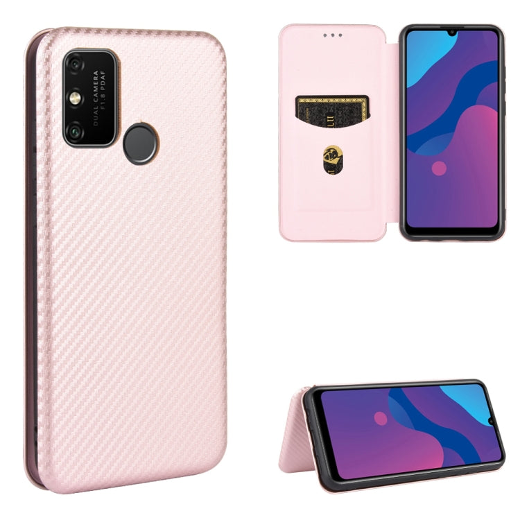 Carbon Fiber Texture Magnetic Horizontal Flip TPU + PC + PU Leather Case with Card Slot, For Huawei Honor 9X Lite, For Huawei Honor 30 Youth, For Huawei Y5p / Honor 9S, For Huawei Honor 9X Pro, For Huawei Honor 30 Pro, For Huawei Honor 30S�������������...