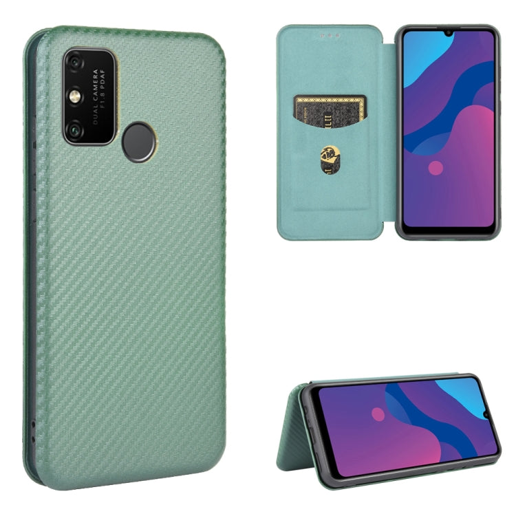 Carbon Fiber Texture Magnetic Horizontal Flip TPU + PC + PU Leather Case with Card Slot, For Huawei Honor 9X Lite, For Huawei Honor 30 Youth, For Huawei Y5p / Honor 9S, For Huawei Honor 9X Pro, For Huawei Honor 30 Pro, For Huawei Honor 30S�������������...