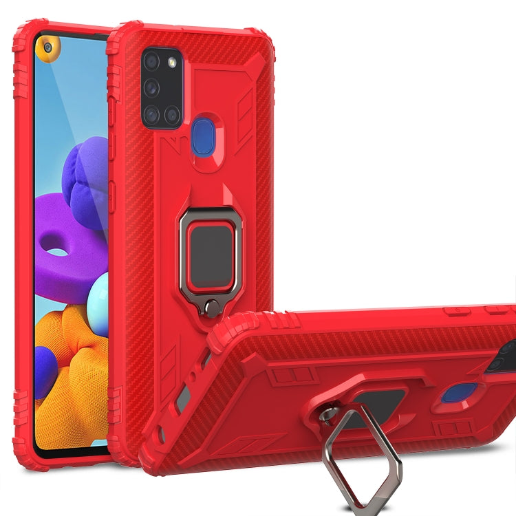 Carbon Fiber Protective Case with 360 Degree Rotating Ring Holder, For LG Velvet / G9, For Motorola E (2020), For OPPO A52 / A72 / A92, For Vivo iQOO 3 5G, For Vivo Z6, For Wiko View 4 / View 4 Lite, For Google Pixel 4A 5G, For Google Pixel 5����������...