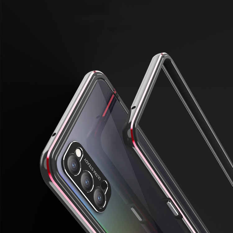 Aluminum Alloy Shockproof Protective Bumper Frame, For OPPO Reno4