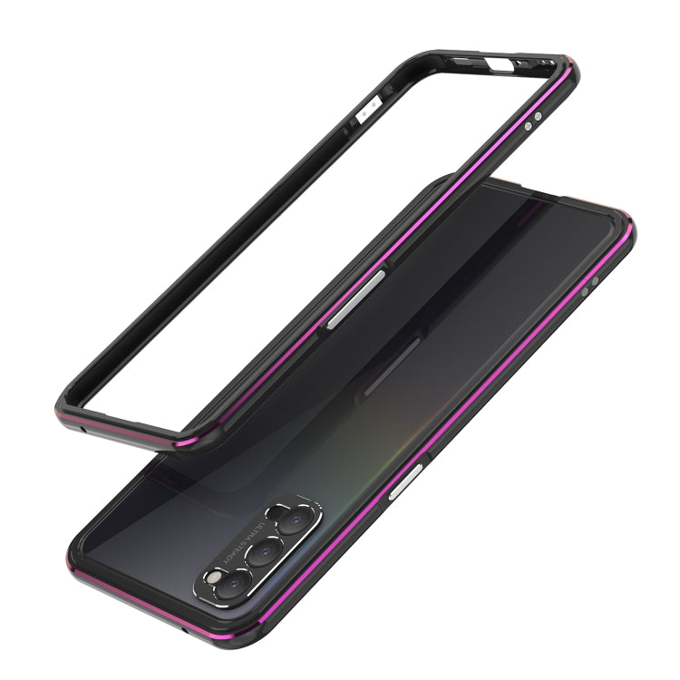 Aluminum Alloy Shockproof Protective Bumper Frame, For OPPO Reno4