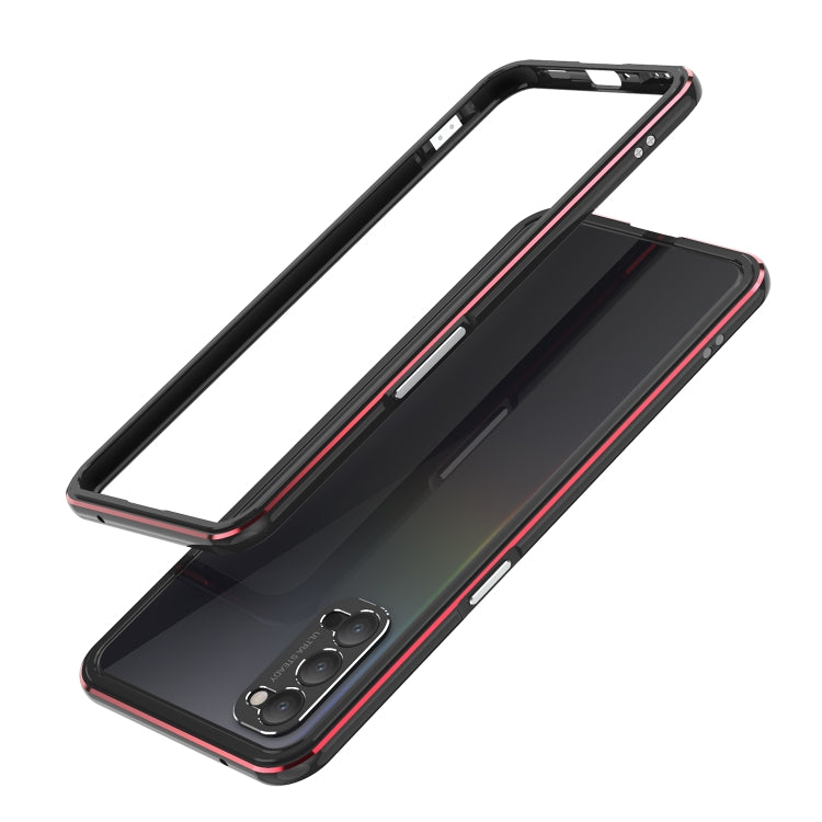 Aluminum Alloy Shockproof Protective Bumper Frame, For OPPO Reno4