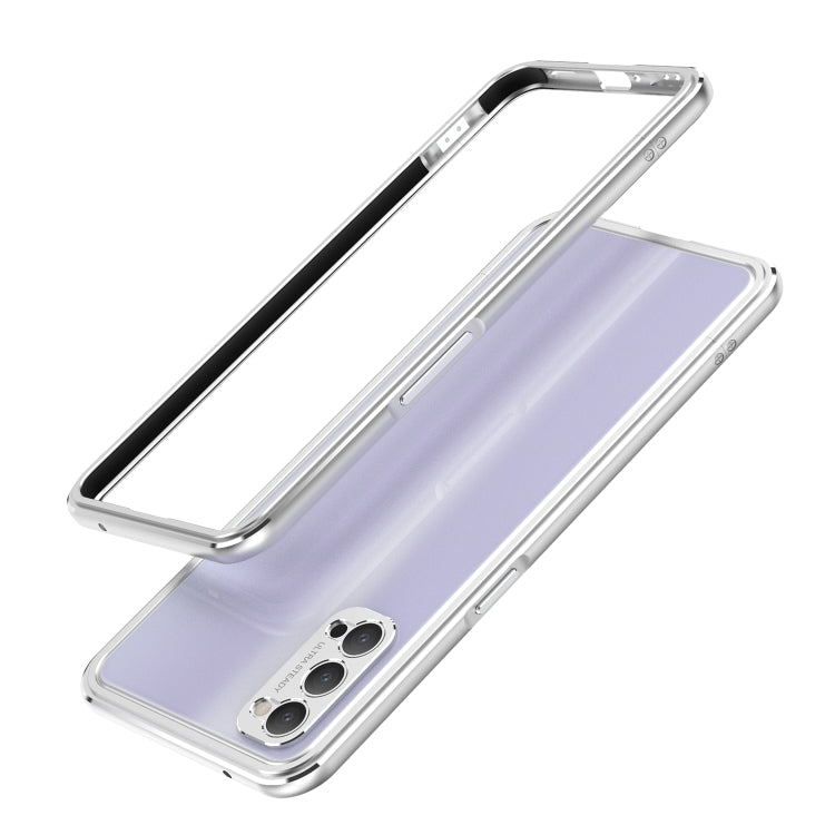 Aluminum Alloy Shockproof Protective Bumper Frame, For OPPO Reno4