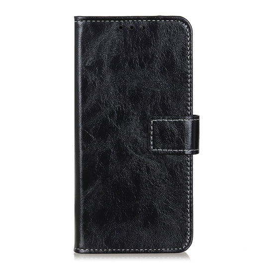 For OPPO A53 2020 Retro Crazy Horse Texture Horizontal Flip Leather Case with Holder & Card Slots & Photo Frame & Wallet