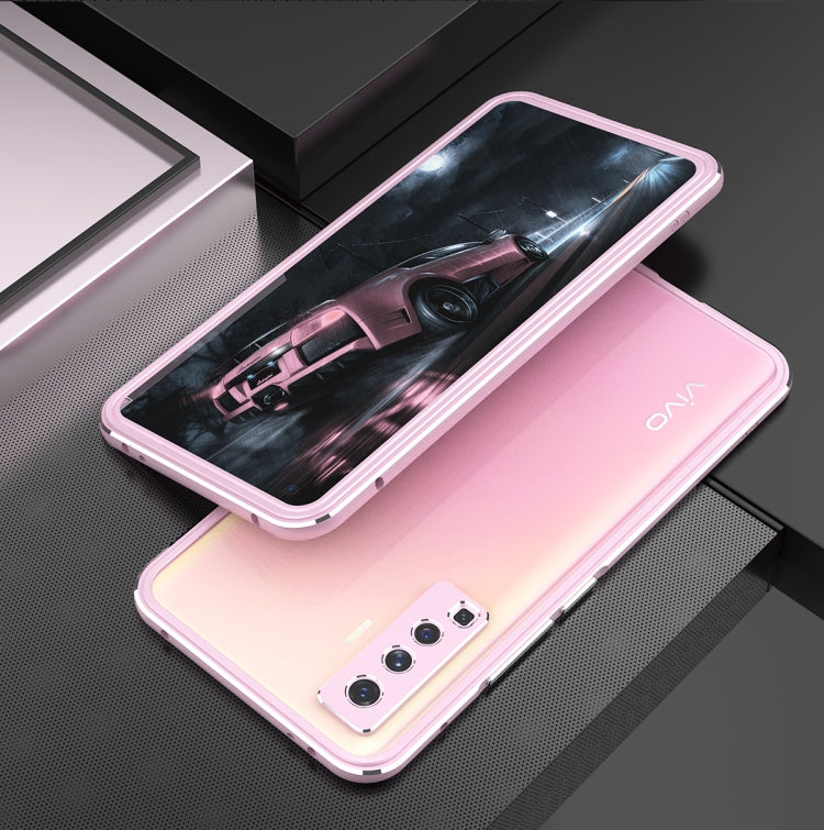 Aluminum Alloy Shockproof Protective Bumper Frame, For Vivo X50 & X50 Pro