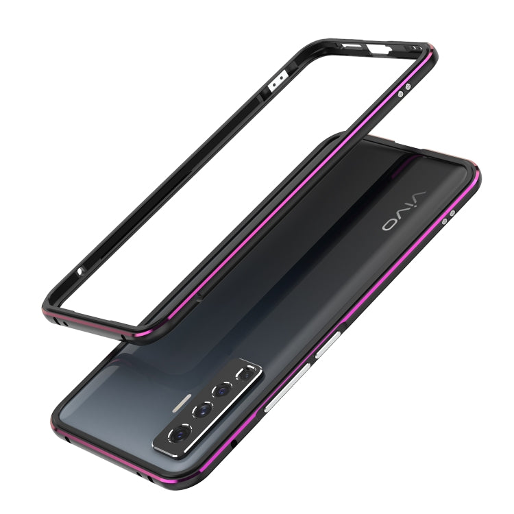 Aluminum Alloy Shockproof Protective Bumper Frame, For Vivo X50 & X50 Pro