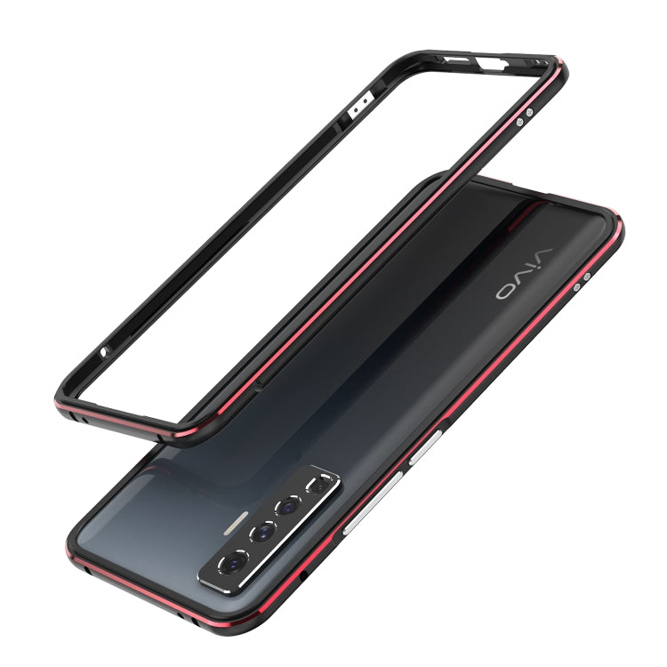 Aluminum Alloy Shockproof Protective Bumper Frame, For Vivo X50 & X50 Pro