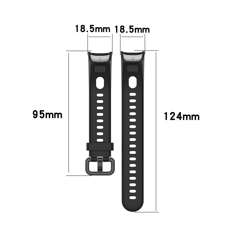 Metal Buckle Silicone Strap, Size: Free Size