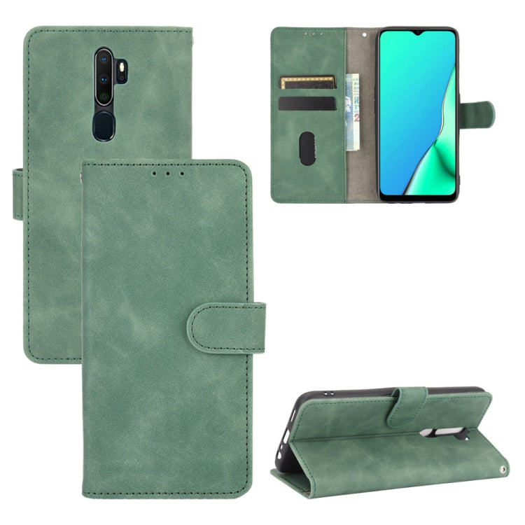 Solid Color Skin Feel Magnetic Buckle Horizontal Flip Calf Texture PU Leather Case with Holder & Card Slots & Wallet, For OPPO A5(AX5) / A3s / A12e, For OPPO A7(AX7) / A5s / AX5s / A12, For OPPO A8 / A31 (2020), For OPPO A9 (2020) / A11 / A11X / A5 (20...