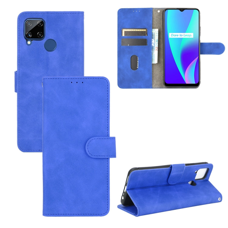 Solid Color Skin Feel Magnetic Buckle Horizontal Flip Calf Texture PU Leather Case with Holder & Card Slots & Wallet, For OPPO A5(AX5) / A3s / A12e, For OPPO A7(AX7) / A5s / AX5s / A12, For OPPO A8 / A31 (2020), For OPPO A9 (2020) / A11 / A11X / A5 (20...