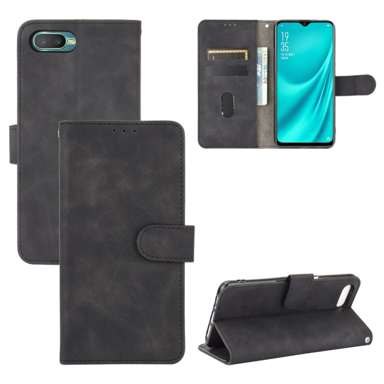 Solid Color Skin Feel Magnetic Buckle Horizontal Flip Calf Texture PU Leather Case with Holder & Card Slots & Wallet, For OPPO Reno2 Z / F, For OPPO Reno4 Pro 5G, For OPPO Reno A, For OPPO Reno Ace / Realme X2 Pro, For OPPO Reno3 5G / Find X2 Lite�����...