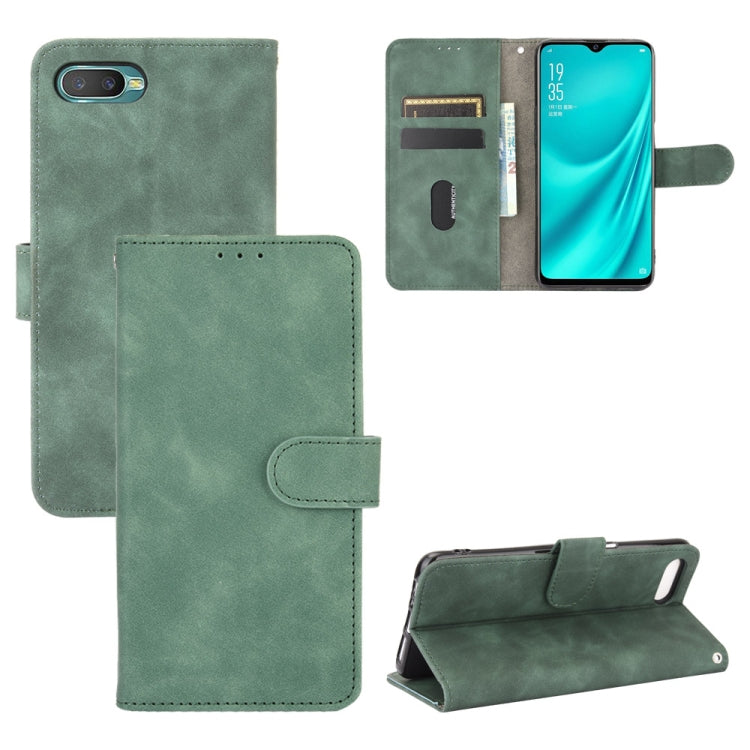 Solid Color Skin Feel Magnetic Buckle Horizontal Flip Calf Texture PU Leather Case with Holder & Card Slots & Wallet, For OPPO Reno2 Z / F, For OPPO Reno4 Pro 5G, For OPPO Reno A, For OPPO Reno Ace / Realme X2 Pro, For OPPO Reno3 5G / Find X2 Lite�����...