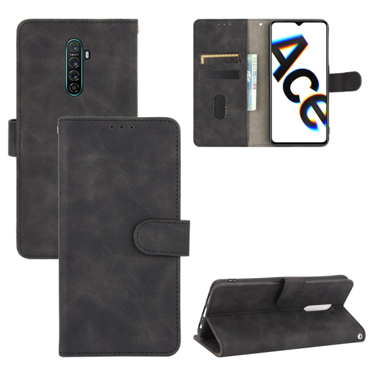 Solid Color Skin Feel Magnetic Buckle Horizontal Flip Calf Texture PU Leather Case with Holder & Card Slots & Wallet, For OPPO Reno2 Z / F, For OPPO Reno4 Pro 5G, For OPPO Reno A, For OPPO Reno Ace / Realme X2 Pro, For OPPO Reno3 5G / Find X2 Lite�����...