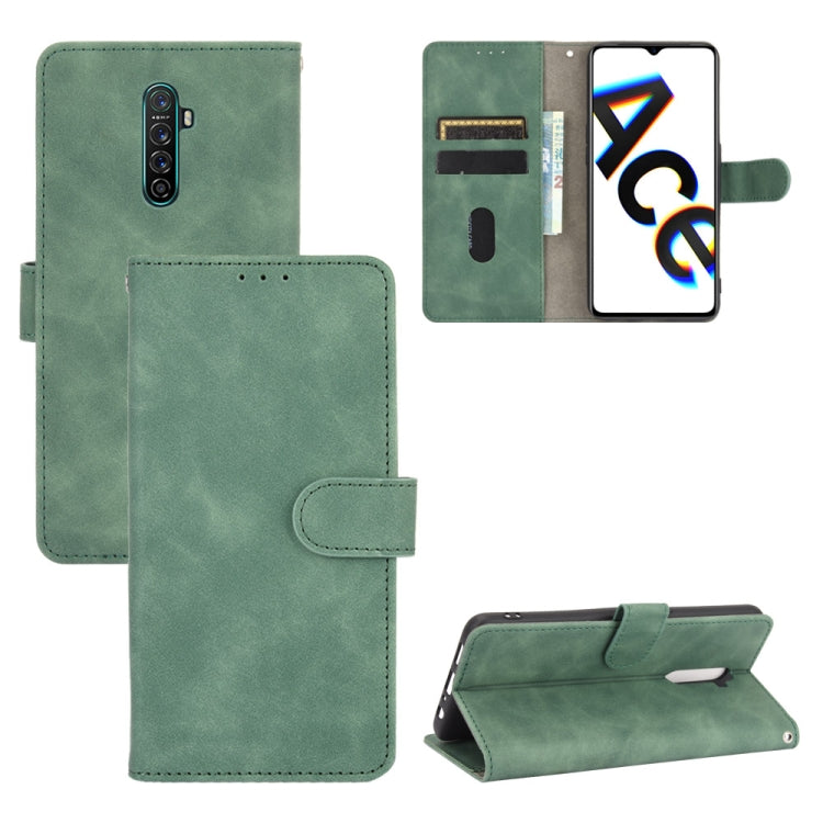 Solid Color Skin Feel Magnetic Buckle Horizontal Flip Calf Texture PU Leather Case with Holder & Card Slots & Wallet, For OPPO Reno2 Z / F, For OPPO Reno4 Pro 5G, For OPPO Reno A, For OPPO Reno Ace / Realme X2 Pro, For OPPO Reno3 5G / Find X2 Lite�����...