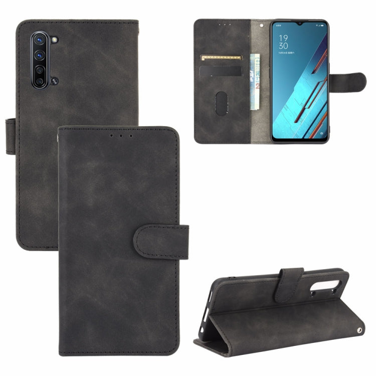 Solid Color Skin Feel Magnetic Buckle Horizontal Flip Calf Texture PU Leather Case with Holder & Card Slots & Wallet, For OPPO Reno2 Z / F, For OPPO Reno4 Pro 5G, For OPPO Reno A, For OPPO Reno Ace / Realme X2 Pro, For OPPO Reno3 5G / Find X2 Lite�����...