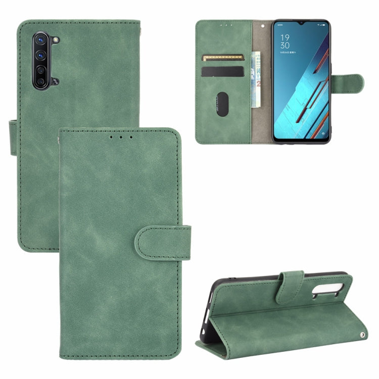 Solid Color Skin Feel Magnetic Buckle Horizontal Flip Calf Texture PU Leather Case with Holder & Card Slots & Wallet, For OPPO Reno2 Z / F, For OPPO Reno4 Pro 5G, For OPPO Reno A, For OPPO Reno Ace / Realme X2 Pro, For OPPO Reno3 5G / Find X2 Lite�����...
