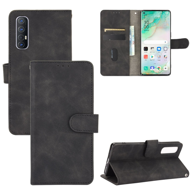 Solid Color Skin Feel Magnetic Buckle Horizontal Flip Calf Texture PU Leather Case with Holder & Card Slots & Wallet, For OPPO Reno2 Z / F, For OPPO Reno4 Pro 5G, For OPPO Reno A, For OPPO Reno Ace / Realme X2 Pro, For OPPO Reno3 5G / Find X2 Lite�����...