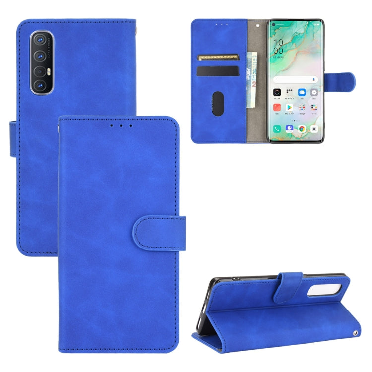 Solid Color Skin Feel Magnetic Buckle Horizontal Flip Calf Texture PU Leather Case with Holder & Card Slots & Wallet, For OPPO Reno2 Z / F, For OPPO Reno4 Pro 5G, For OPPO Reno A, For OPPO Reno Ace / Realme X2 Pro, For OPPO Reno3 5G / Find X2 Lite�����...