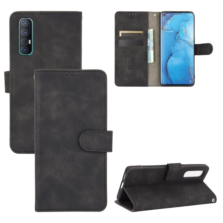 Solid Color Skin Feel Magnetic Buckle Horizontal Flip Calf Texture PU Leather Case with Holder & Card Slots & Wallet, For OPPO Reno2 Z / F, For OPPO Reno4 Pro 5G, For OPPO Reno A, For OPPO Reno Ace / Realme X2 Pro, For OPPO Reno3 5G / Find X2 Lite�����...
