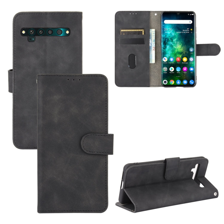 Solid Color Skin Feel Magnetic Buckle Horizontal Flip Calf Texture PU Leather Case with Holder & Card Slots & Wallet, For TCL 10 Pro, For TCL 10L, For Vivo X30 Pro, For Fujitsu Arrows 5G (F-51A), For Fujitsu Arrows RX (Arrows M05)����������������������...