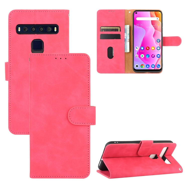 Solid Color Skin Feel Magnetic Buckle Horizontal Flip Calf Texture PU Leather Case with Holder & Card Slots & Wallet, For TCL 10 Pro, For TCL 10L, For Vivo X30 Pro, For Fujitsu Arrows 5G (F-51A), For Fujitsu Arrows RX (Arrows M05)����������������������...
