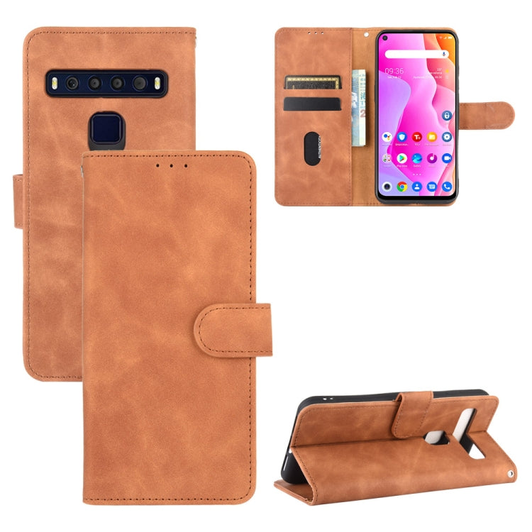 Solid Color Skin Feel Magnetic Buckle Horizontal Flip Calf Texture PU Leather Case with Holder & Card Slots & Wallet, For TCL 10 Pro, For TCL 10L, For Vivo X30 Pro, For Fujitsu Arrows 5G (F-51A), For Fujitsu Arrows RX (Arrows M05)����������������������...