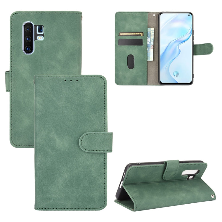 Solid Color Skin Feel Magnetic Buckle Horizontal Flip Calf Texture PU Leather Case with Holder & Card Slots & Wallet, For TCL 10 Pro, For TCL 10L, For Vivo X30 Pro, For Fujitsu Arrows 5G (F-51A), For Fujitsu Arrows RX (Arrows M05)����������������������...