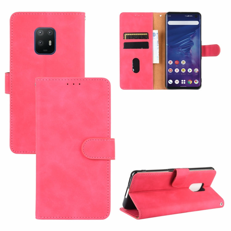 Solid Color Skin Feel Magnetic Buckle Horizontal Flip Calf Texture PU Leather Case with Holder & Card Slots & Wallet, For TCL 10 Pro, For TCL 10L, For Vivo X30 Pro, For Fujitsu Arrows 5G (F-51A), For Fujitsu Arrows RX (Arrows M05)����������������������...