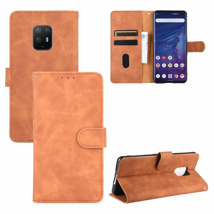 Solid Color Skin Feel Magnetic Buckle Horizontal Flip Calf Texture PU Leather Case with Holder & Card Slots & Wallet, For TCL 10 Pro, For TCL 10L, For Vivo X30 Pro, For Fujitsu Arrows 5G (F-51A), For Fujitsu Arrows RX (Arrows M05)����������������������...
