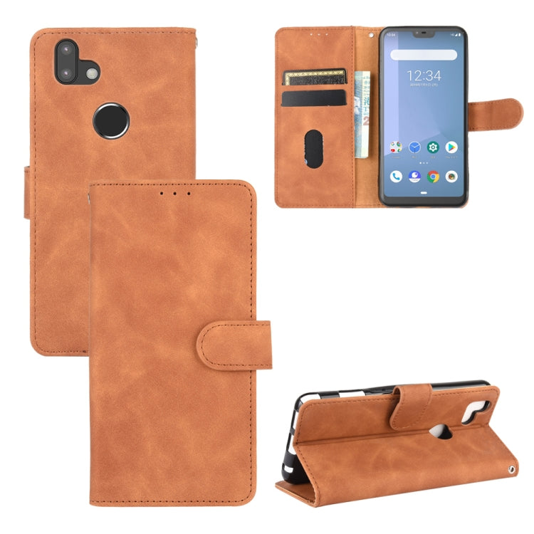 Solid Color Skin Feel Magnetic Buckle Horizontal Flip Calf Texture PU Leather Case with Holder & Card Slots & Wallet, For TCL 10 Pro, For TCL 10L, For Vivo X30 Pro, For Fujitsu Arrows 5G (F-51A), For Fujitsu Arrows RX (Arrows M05)����������������������...