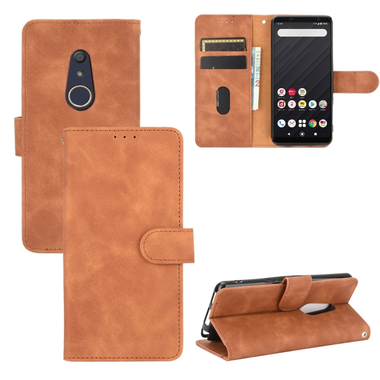 Solid Color Skin Feel Magnetic Buckle Horizontal Flip Calf Texture PU Leather Case with Holder & Card Slots & Wallet, For TCL 10 Pro, For TCL 10L, For Vivo X30 Pro, For Fujitsu Arrows 5G (F-51A), For Fujitsu Arrows RX (Arrows M05)����������������������...