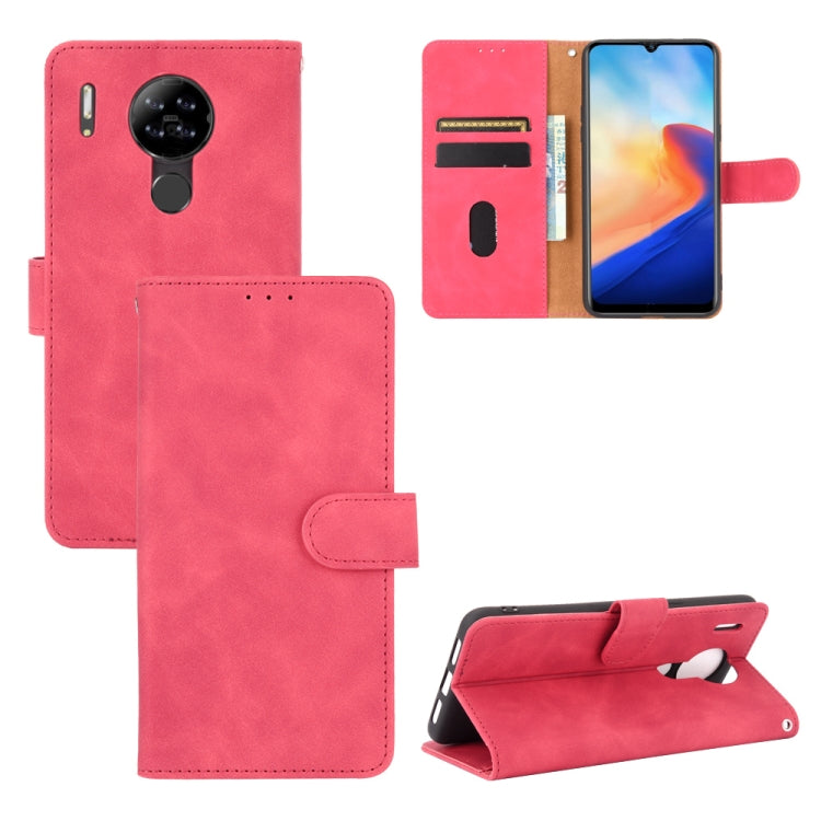 Solid Color Skin Feel Magnetic Buckle Horizontal Flip Calf Texture PU Leather Case with Holder & Card Slots & Wallet, For TCL 10 Pro, For TCL 10L, For Vivo X30 Pro, For Fujitsu Arrows 5G (F-51A), For Fujitsu Arrows RX (Arrows M05)����������������������...
