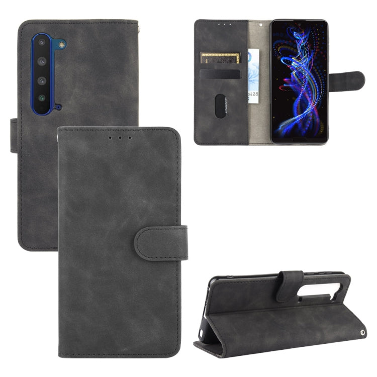 Solid Color Skin Feel Magnetic Buckle Horizontal Flip Calf Texture PU Leather Case with Holder & Card Slots & Wallet, For TCL 10 Pro, For TCL 10L, For Vivo X30 Pro, For Fujitsu Arrows 5G (F-51A), For Fujitsu Arrows RX (Arrows M05)����������������������...