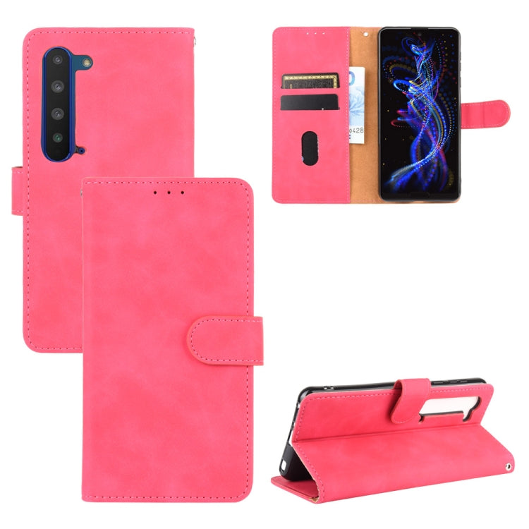Solid Color Skin Feel Magnetic Buckle Horizontal Flip Calf Texture PU Leather Case with Holder & Card Slots & Wallet, For TCL 10 Pro, For TCL 10L, For Vivo X30 Pro, For Fujitsu Arrows 5G (F-51A), For Fujitsu Arrows RX (Arrows M05)����������������������...