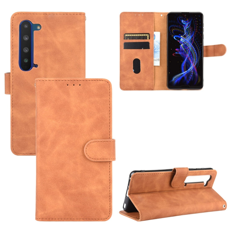 Solid Color Skin Feel Magnetic Buckle Horizontal Flip Calf Texture PU Leather Case with Holder & Card Slots & Wallet, For TCL 10 Pro, For TCL 10L, For Vivo X30 Pro, For Fujitsu Arrows 5G (F-51A), For Fujitsu Arrows RX (Arrows M05)����������������������...
