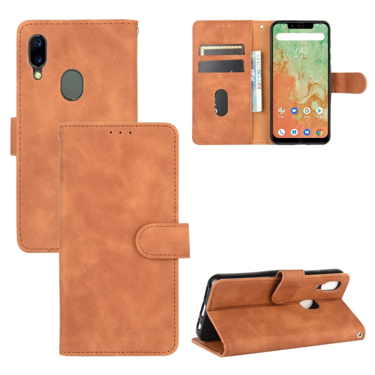 Solid Color Skin Feel Magnetic Buckle Horizontal Flip Calf Texture PU Leather Case with Holder & Card Slots & Wallet, For Sharp Aquos Sense3 Lite SH-RM12, For UMIDIGI Power 3, For UMIDIGI A3S, For UMIDIGI A3X, For UMIDIGI A7 Pro, For UMIDIGI F2��������...
