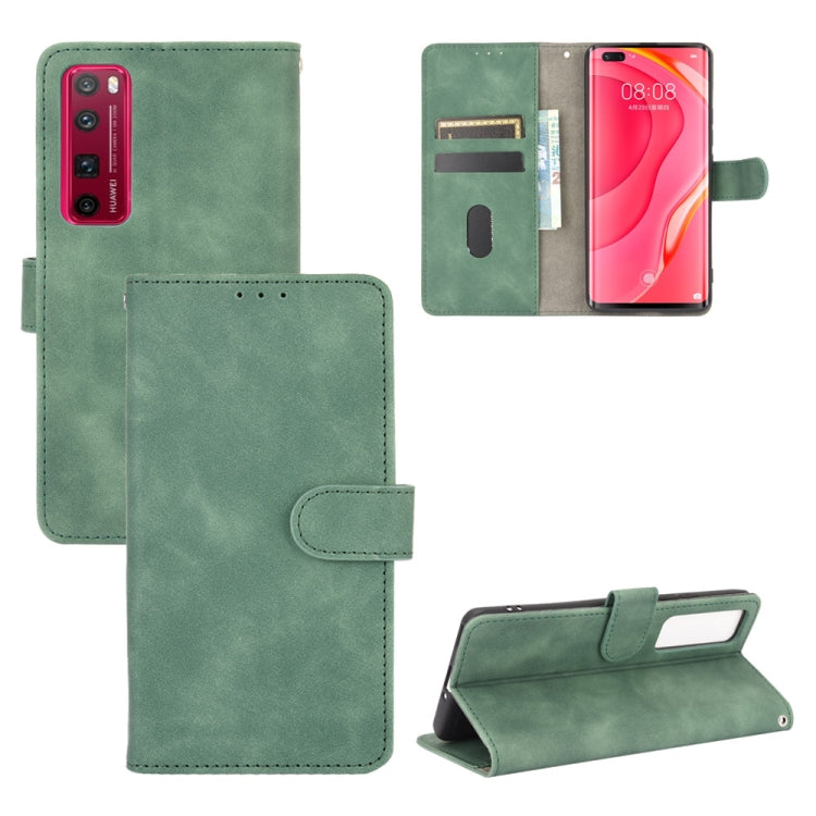Solid Color Skin Feel Magnetic Buckle Horizontal Flip Calf Texture PU Leather Case with Holder & Card Slots & Wallet, For Huawei Honor 9X Lite, For Huawei Honor 9X Pro / Y9s, For Huawei Honor X10 5G, For Huawei Honor View30 / View30 Pro����������������...