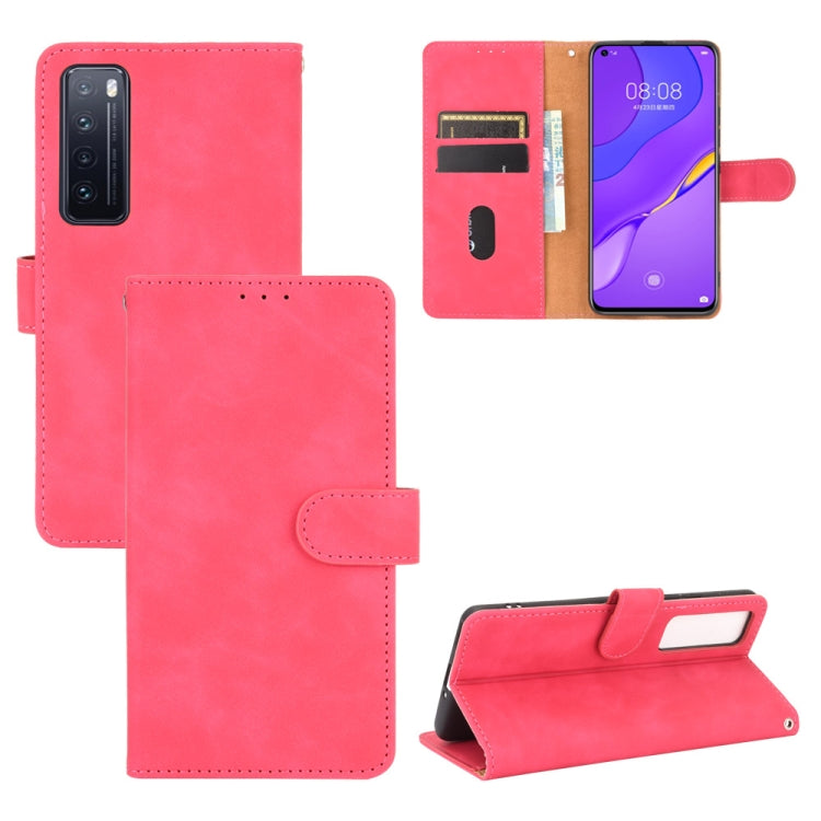Solid Color Skin Feel Magnetic Buckle Horizontal Flip Calf Texture PU Leather Case with Holder & Card Slots & Wallet, For Huawei P40, For Huawei Honor 30, For Huawei Y6 (2019) / Honor Y6s, For Huawei Honor 30 Pro, For Huawei Y6p������������������������...