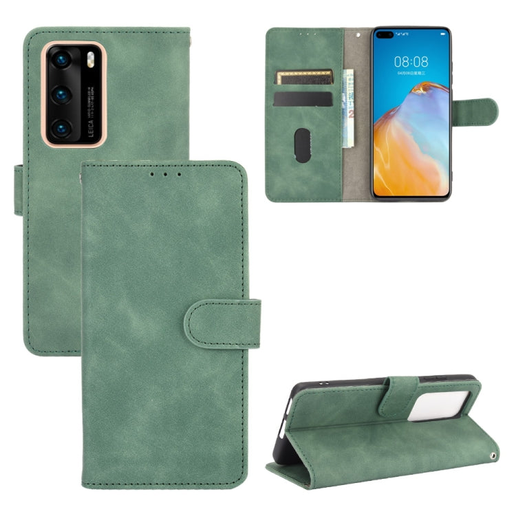 Solid Color Skin Feel Magnetic Buckle Horizontal Flip Calf Texture PU Leather Case with Holder & Card Slots & Wallet, For Huawei P40, For Huawei Honor 30, For Huawei Y6 (2019) / Honor Y6s, For Huawei Honor 30 Pro, For Huawei Y6p������������������������...