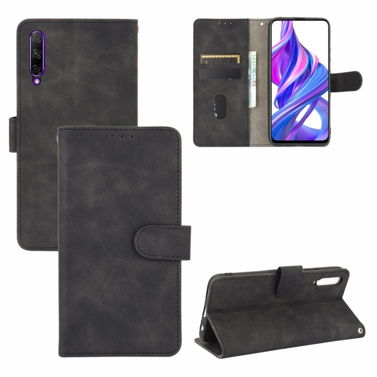 Solid Color Skin Feel Magnetic Buckle Horizontal Flip Calf Texture PU Leather Case with Holder & Card Slots & Wallet, For Huawei Honor 9X Lite, For Huawei Honor 9X Pro / Y9s, For Huawei Honor X10 5G, For Huawei Honor View30 / View30 Pro����������������...