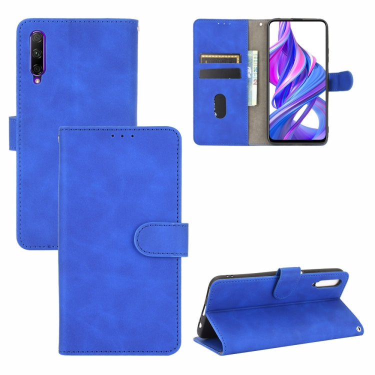 Solid Color Skin Feel Magnetic Buckle Horizontal Flip Calf Texture PU Leather Case with Holder & Card Slots & Wallet, For Huawei Honor 9X Lite, For Huawei Honor 9X Pro / Y9s, For Huawei Honor X10 5G, For Huawei Honor View30 / View30 Pro����������������...