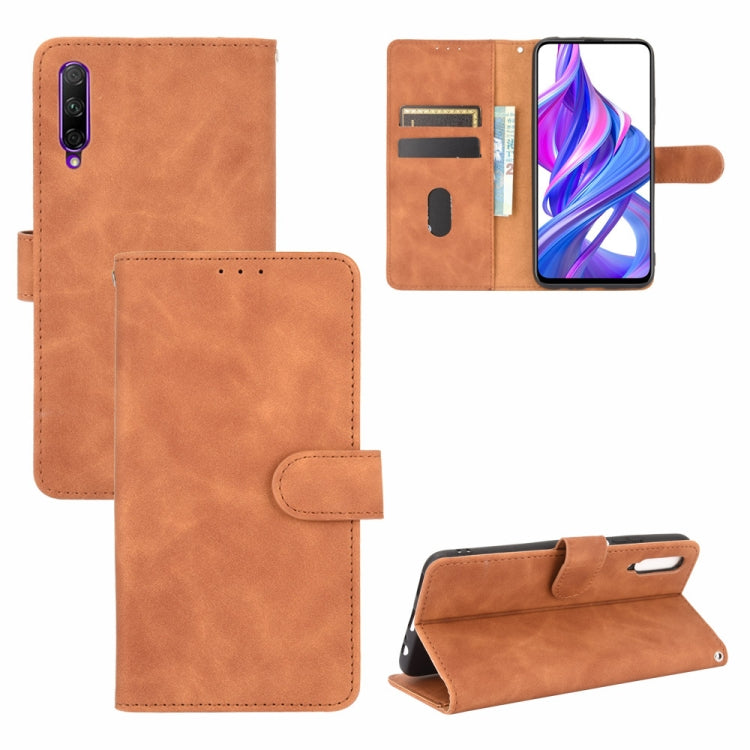 Solid Color Skin Feel Magnetic Buckle Horizontal Flip Calf Texture PU Leather Case with Holder & Card Slots & Wallet, For Huawei Honor 9X Lite, For Huawei Honor 9X Pro / Y9s, For Huawei Honor X10 5G, For Huawei Honor View30 / View30 Pro����������������...