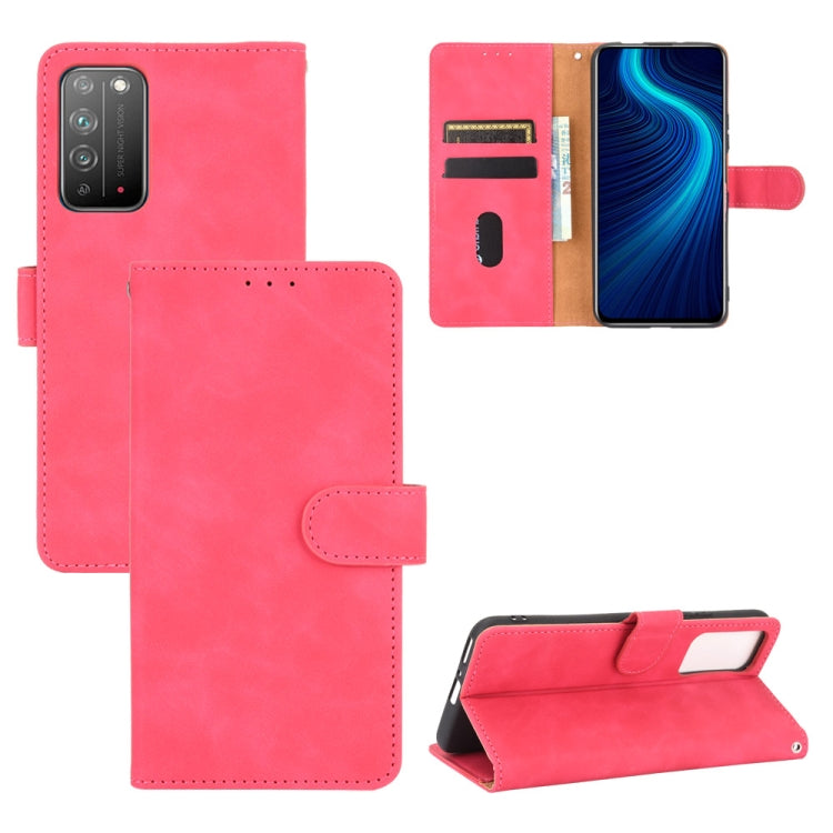 Solid Color Skin Feel Magnetic Buckle Horizontal Flip Calf Texture PU Leather Case with Holder & Card Slots & Wallet, For Huawei Honor 9X Lite, For Huawei Honor 9X Pro / Y9s, For Huawei Honor X10 5G, For Huawei Honor View30 / View30 Pro����������������...