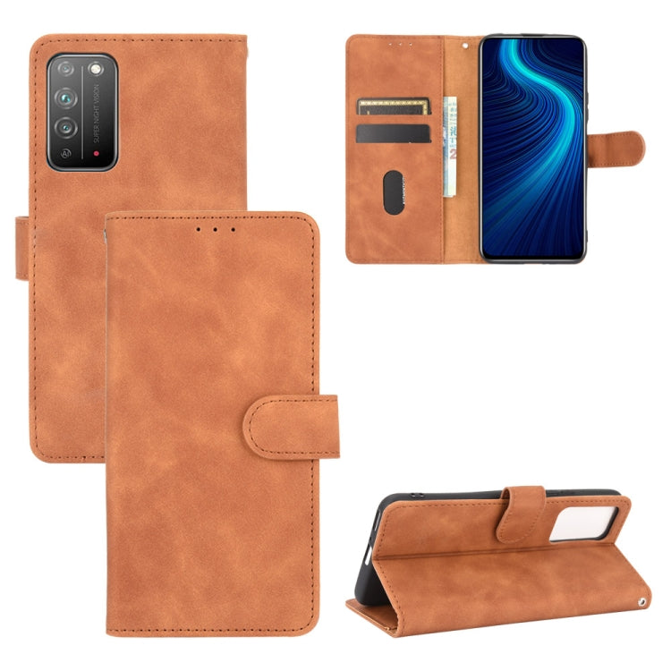 Solid Color Skin Feel Magnetic Buckle Horizontal Flip Calf Texture PU Leather Case with Holder & Card Slots & Wallet, For Huawei Honor 9X Lite, For Huawei Honor 9X Pro / Y9s, For Huawei Honor X10 5G, For Huawei Honor View30 / View30 Pro����������������...